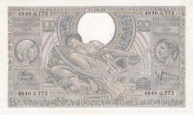 100 Franc 1938